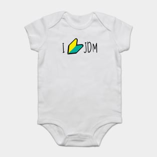 I Love JDM Wakaba Baby Bodysuit